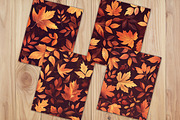 Autumn Ember Leaves Journal Pages, a Background Graphic by V Design Creator (Thumbnail 8 of 12)