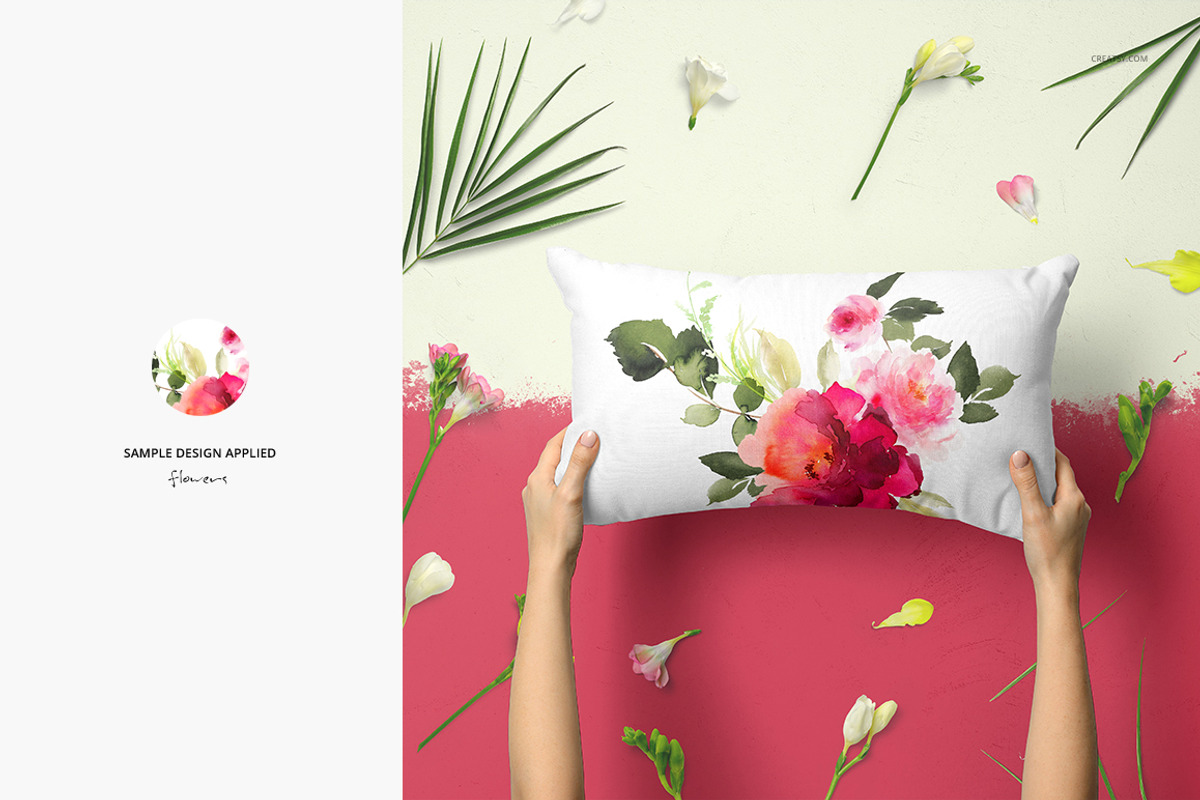 Fabric Factory v5 Rectangular Pillow, a Household Mockup by creatsy5 (Photo 13 of 22)