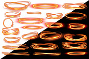 Gold Light Circle Trails - 23 PNG, a Texture Graphic by Ron Dale (Thumbnail 2 of 2)