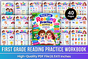 First Grade Reading Practice book, a Stationery Template by Mustafiz (Thumbnail 1 of 4)