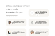 Squarespace Website Template, a Squarespace Template by Peachy Branding (Thumbnail 8 of 9)