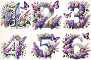 Watercolor Floral Alphabet Clipart, an Illustration by DreamCafeArt (Thumbnail 3 of 3)