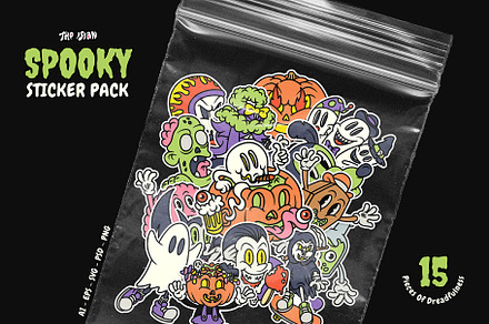 Spooky Sticker Pack