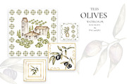 Watercolor Olives collection, a Graphic by MayaNavits (Thumbnail 17 of 25)