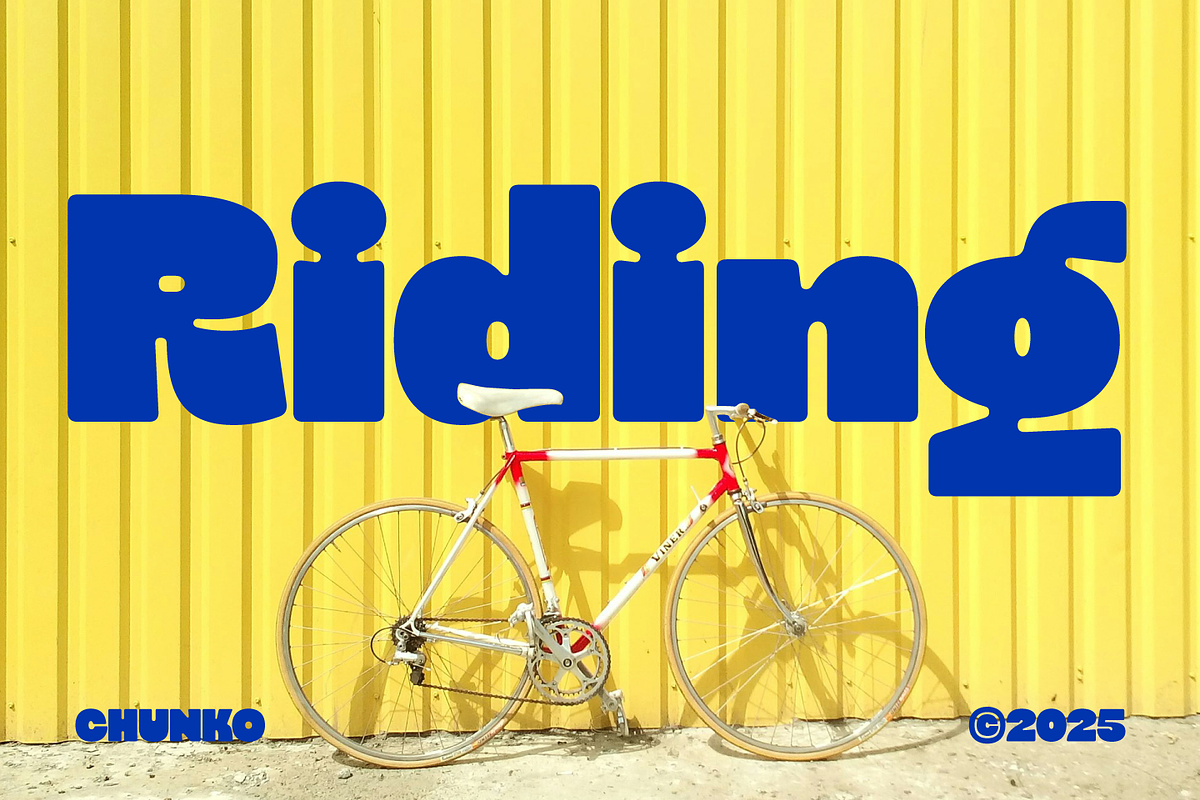 Chunko Bold Sans Serif Font