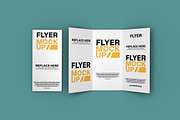 High Quality Trifold Brochure Mockup, an Advertising Mockup by LOGTURNAL (Thumbnail 4 of 4)
