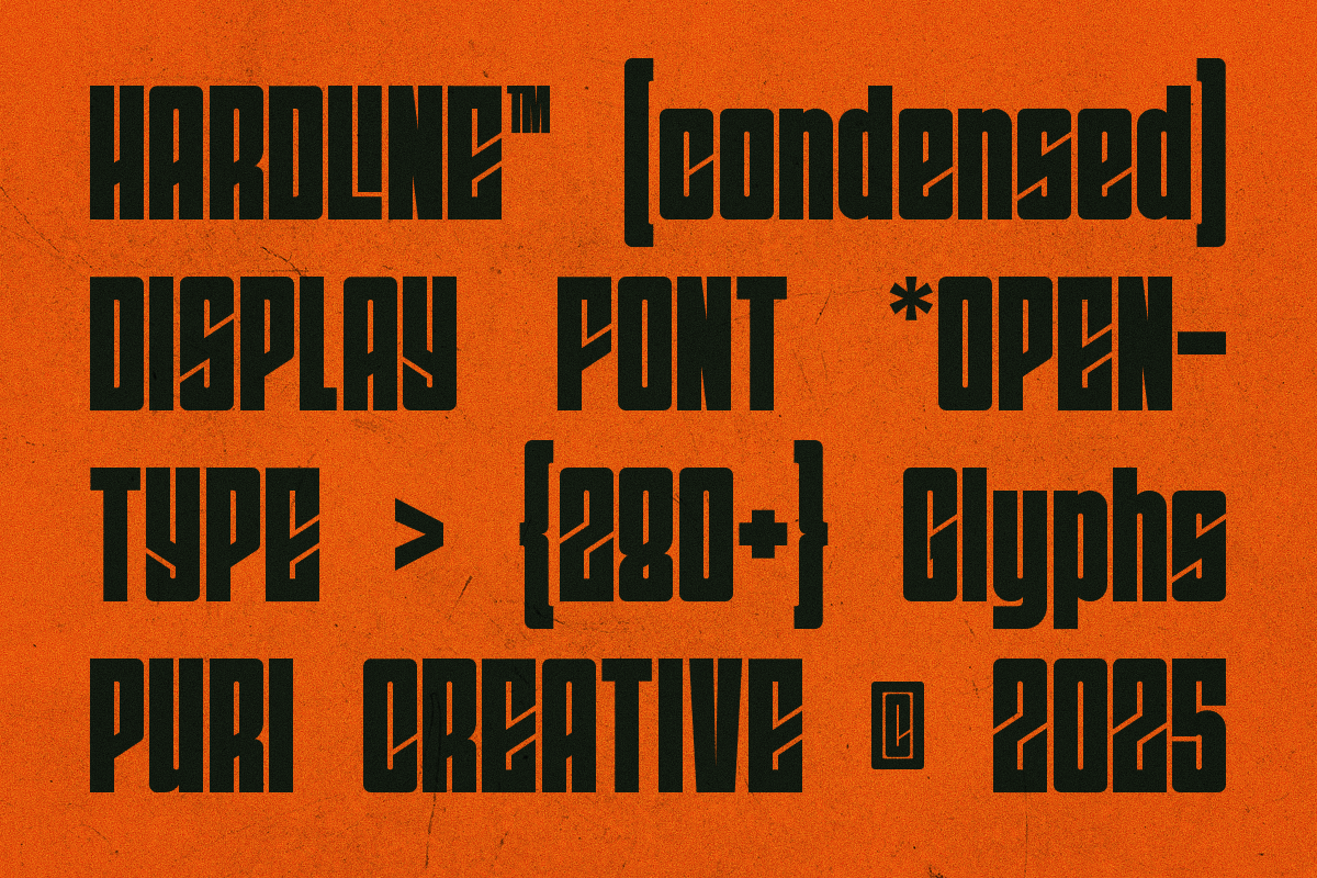 Gridforce - Heavyweight Display Font, a Sans Serif Font by PuriCreative (Photo 2 of 9)