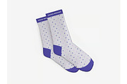 Socks Mockup Template Set, an Advertising Mockup by DesignRushMarket (Thumbnail 6 of 11)