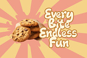 Kookie Kraze - Playful Display Font, a Handwritten Font by Littlehand (Thumbnail 3 of 10)