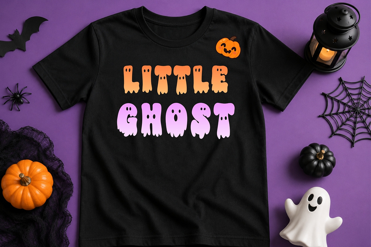 Meltie Ghost-Halloween Display Font, a Symbol Font by AnningArts (Photo 4 of 8)