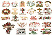 Christian Christmas PNG Bundle, an Object Graphic by EllaMaiyaali (Thumbnail 1 of 3)