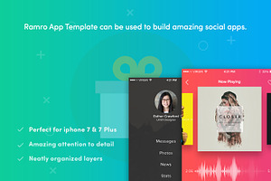 Ramro app template iOS
