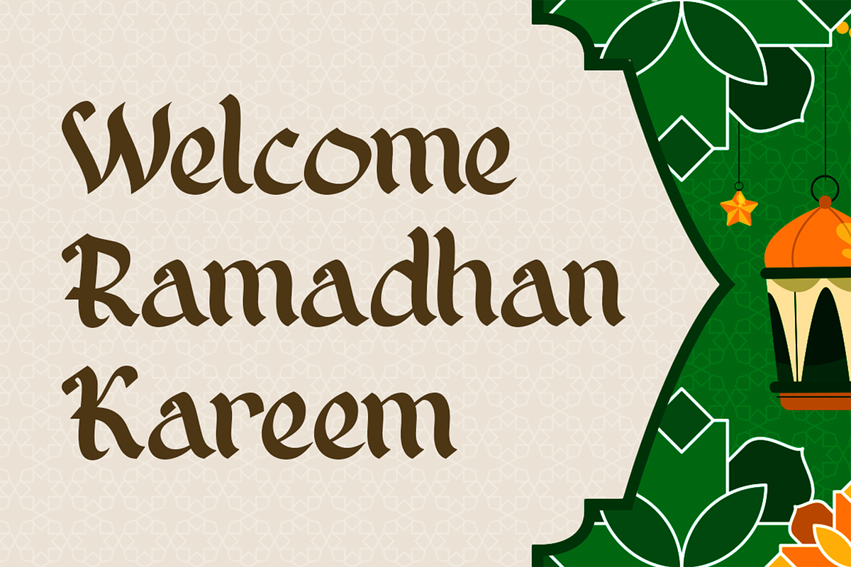 Selamat Raya– Arabic Decorative Font, a Font by Pekotype (Photo 10 of 15)