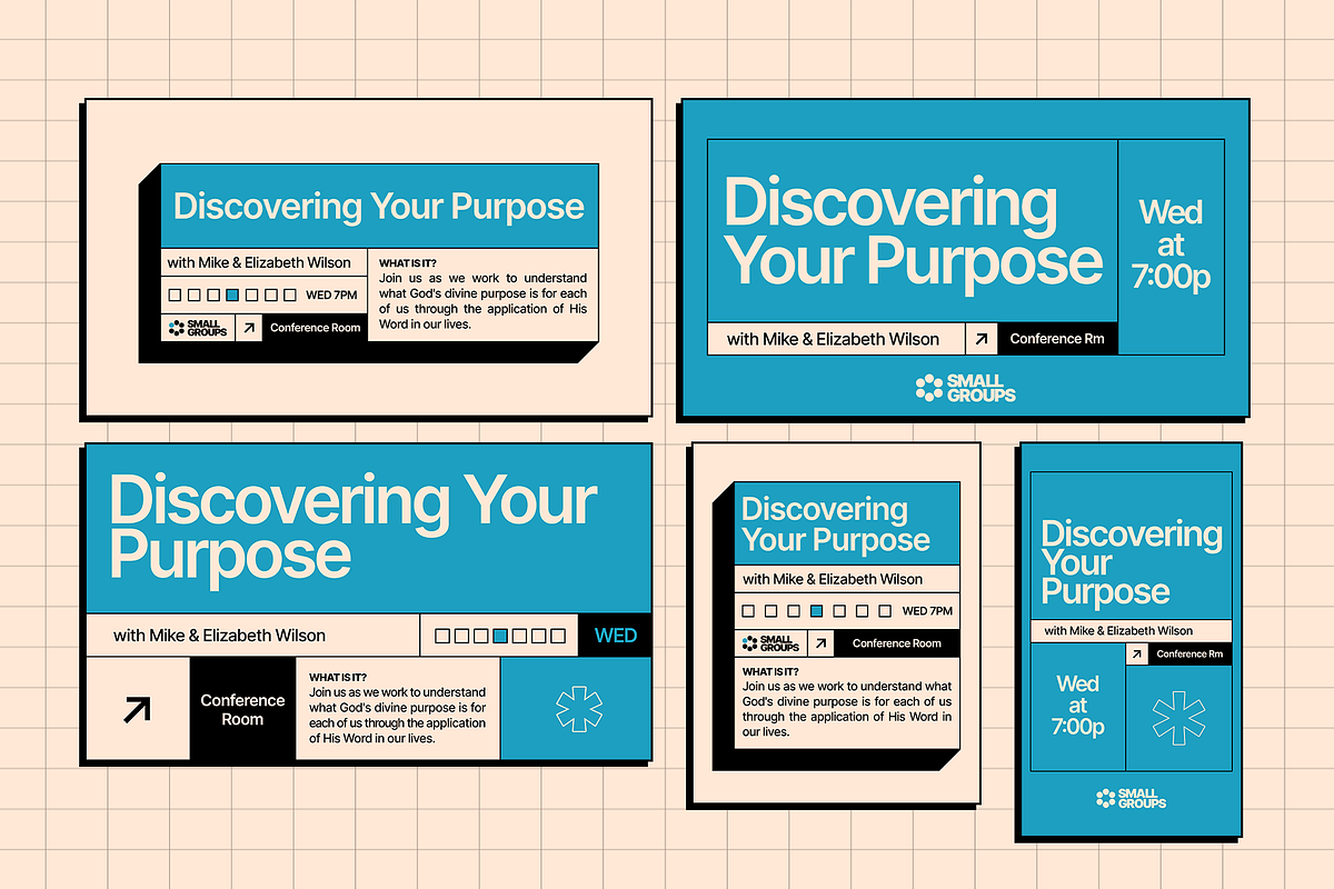 Church Event & Social Media Graphics, a Presentation Template by JD Designs (Photo 2 of 6)