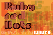 MetroBots Chrome, a Font by Our House Graphics Inc. (Thumbnail 6 of 16)