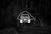 Minimalist Modern Jeep Logo, a Branding & Logo Template by Luxury Logos (Thumbnail 2 of 4)