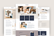 Showit Website Template - Kimberly, a WordPress Template by K Design Co. Shop (Thumbnail 2 of 8)