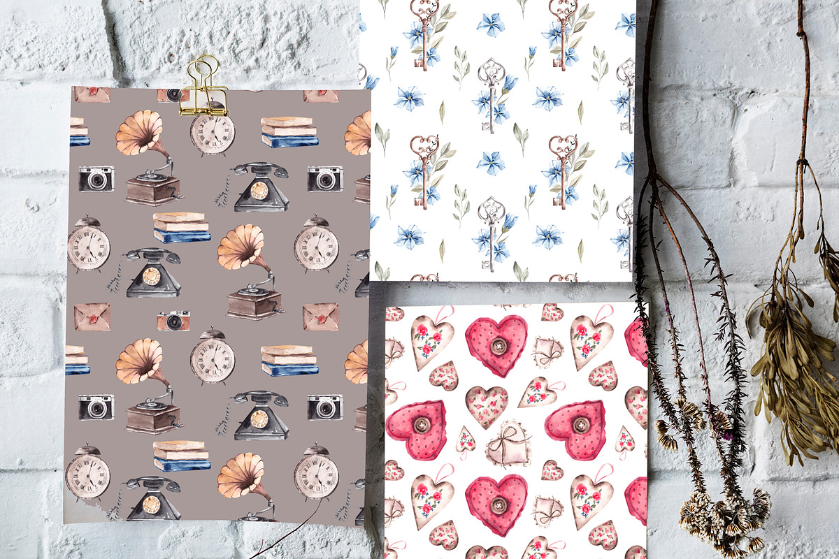 Vintage Collection Cliparts, a Graphic by YuliyaArtGarden (Photo 17 of 17)