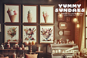 Yummy Sundaes, a Food Illustration by Digital Art Creations (Thumbnail 9 of 9)