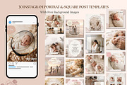 Baby Instagram Templates, a Social Media Template by Arslan (Thumbnail 3 of 9)