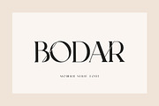 Bodar Serif Display Font, a Serif Font by UICreative (Thumbnail 1 of 5)
