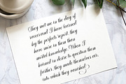 Arsenio Script, a Script Font by Adam Azura (Thumbnail 3 of 9)