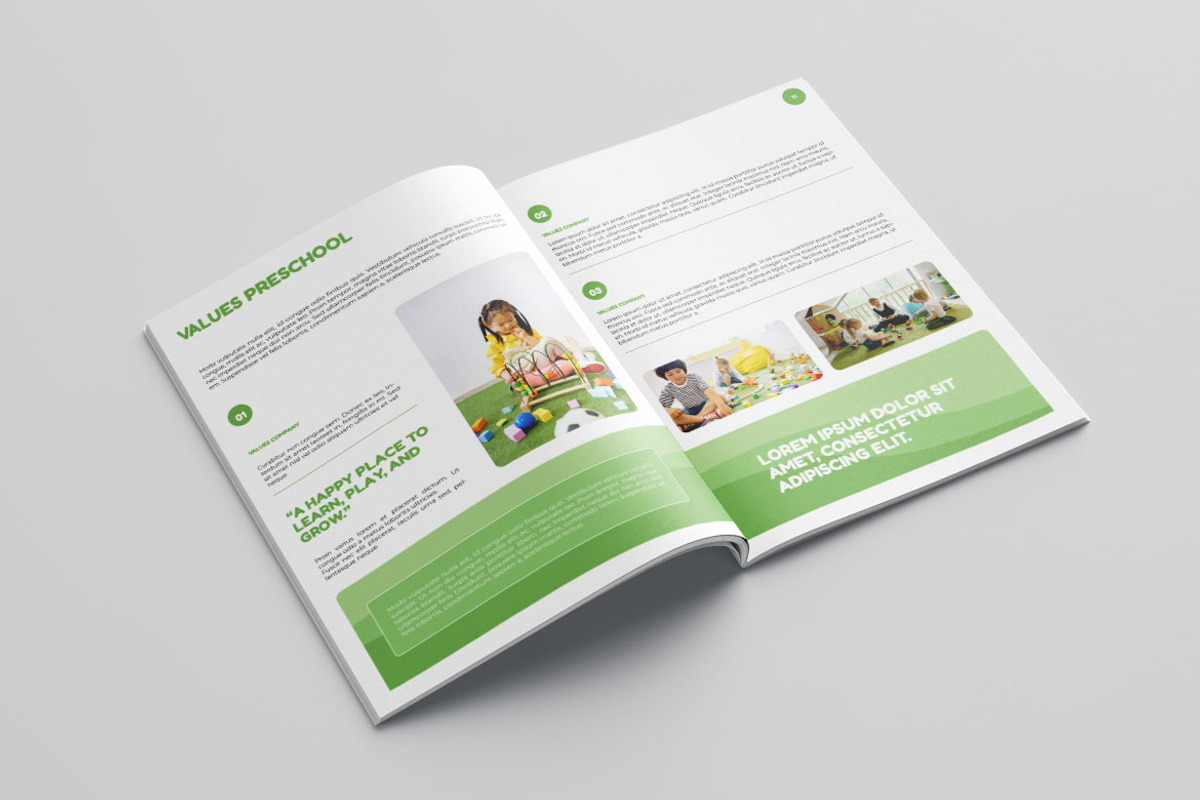 Preschool Brochure Vol.10, a Brochure Template by Bewalrus Studio (Photo 8 of 11)