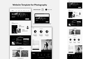 Website Template Design Bundle, a Landing Page Template by Glowin_studio (Thumbnail 3 of 5)