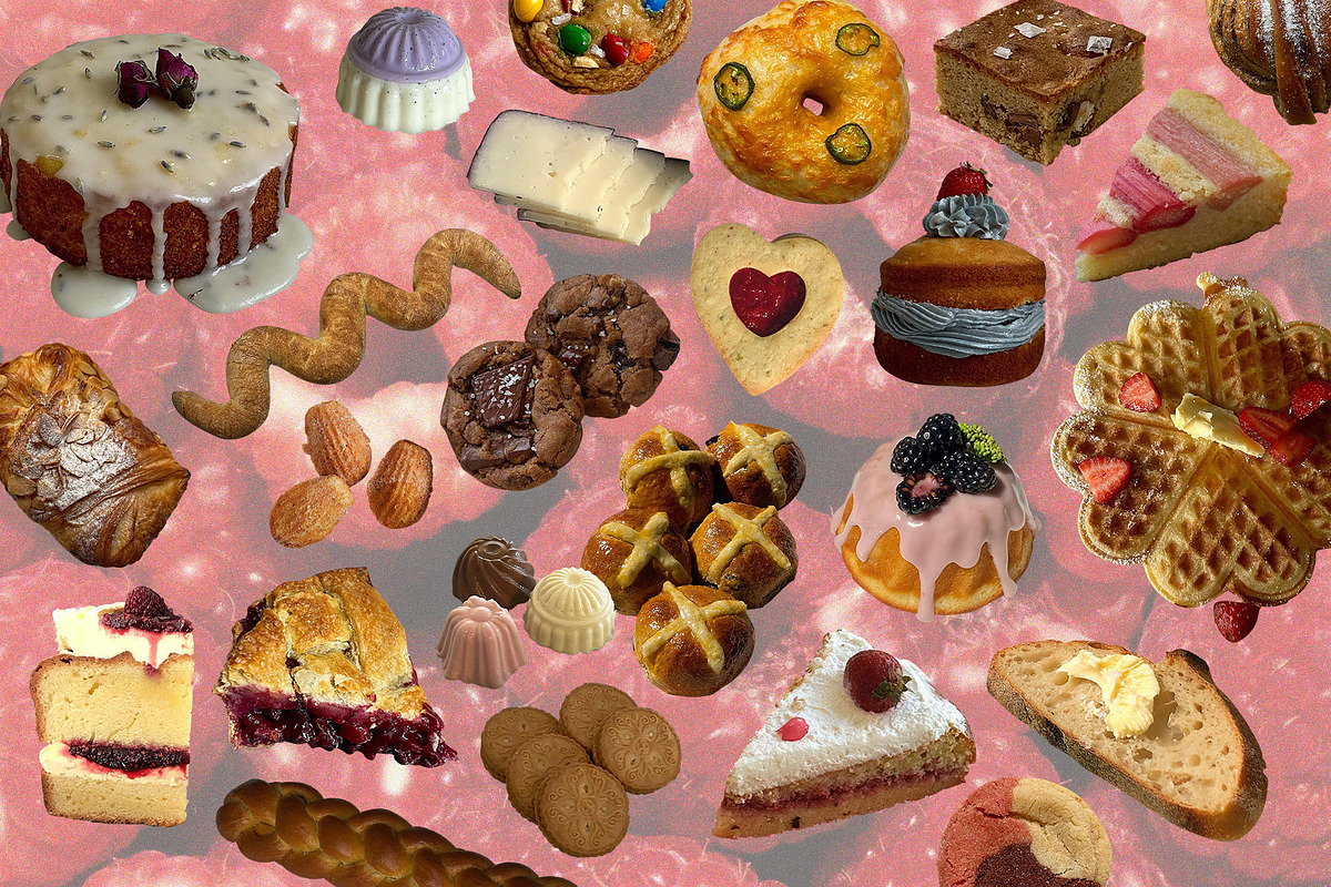 DELICIOUS Food Collage Kit, an Object Graphic by Mystik Vision (Photo 3 of 8)