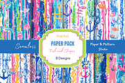 Fish with Stripes Seamless Pattern, a Pattern Graphic by Paper & Pattern Studio (Thumbnail 10 of 11)