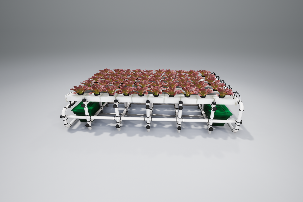 Hydroponics system LG, an Environmental 3D Model by AndrewWhite (Photo 9 of 17)
