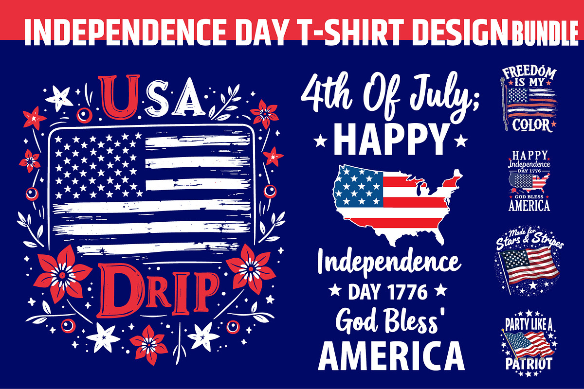 New professional USA T shirt designs, a Graphic by Amazin_art (Photo 1 of 7)