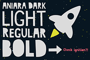 Aniara Dark, a Sans Serif Font by Gustav & Brun (Thumbnail 2 of 3)