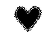 Stitched Heart Silhouette Vector Bun, an Illustration by Designs_River (Thumbnail 12 of 41)