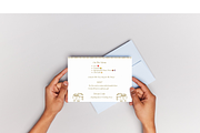 Cross Continent Wedding Invitation, an Invitation Template by Nhance (Thumbnail 3 of 4)