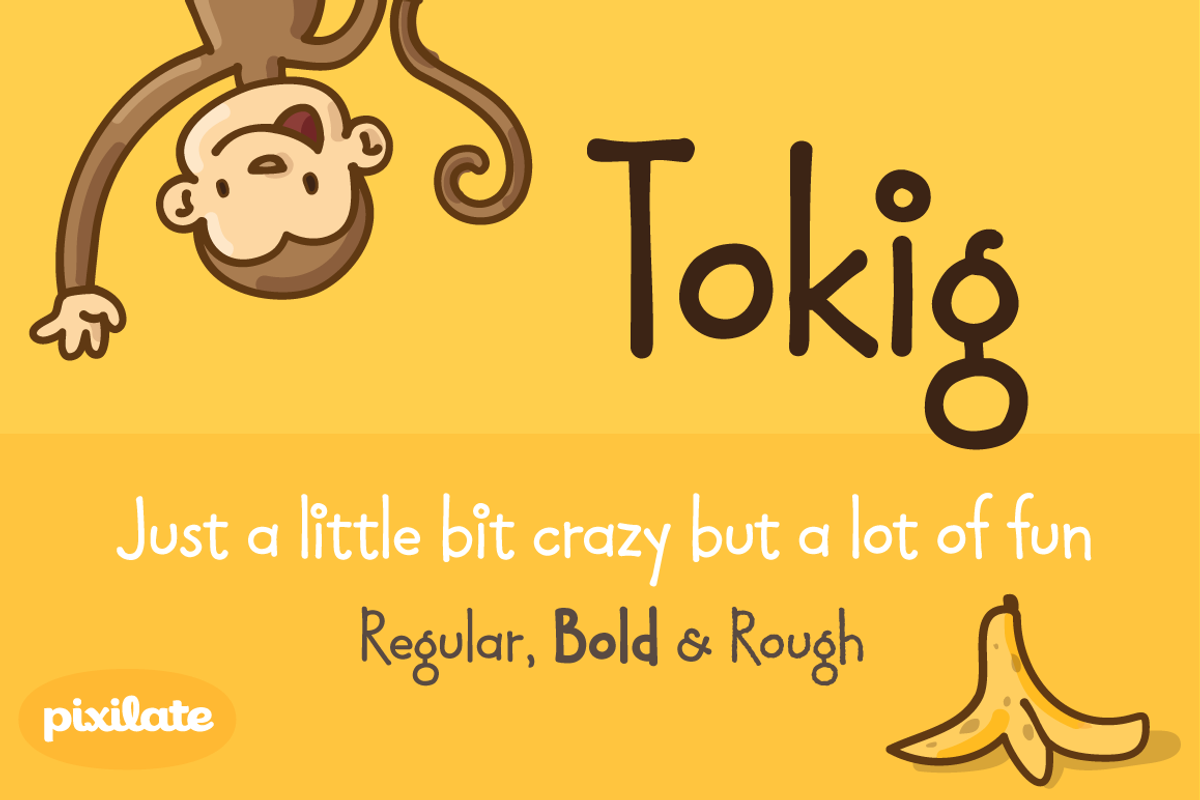 Tokig Px font family