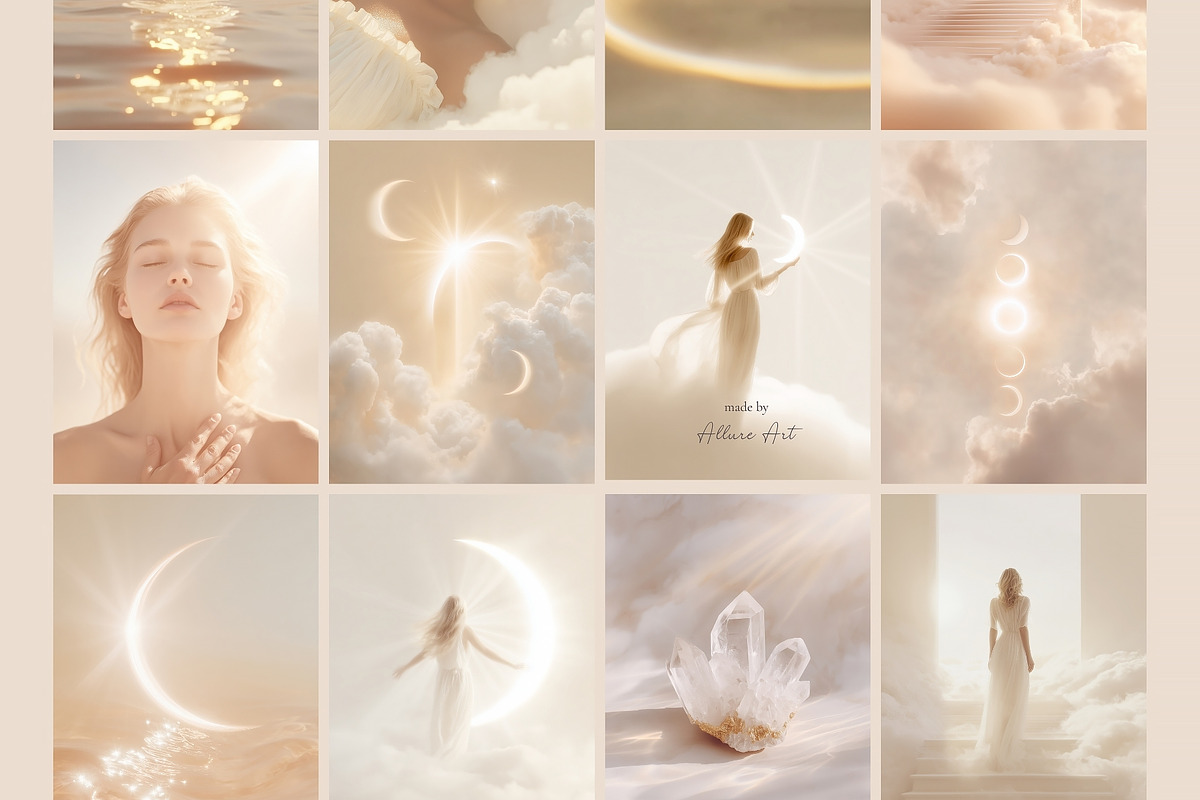 300 Celestial Stock Photo Bundle, a Beauty & Fashion Photo by Allure Art (Photo 20 of 41)