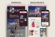 Marketing Agency Portfolio Website, a Squarespace Template by Warmsoulgallery (Thumbnail 4 of 11)