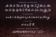 Modjola - Elegant Handbrush Typeface, a Font by hastatypestd (Thumbnail 7 of 9)