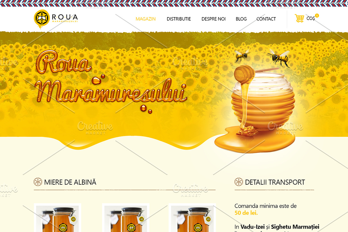 One Page Website Design, a Landing Page Template by Creatiph Market (Photo 2 of 2)