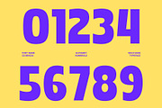 CS Benzai – Inktrap Font, a Sans Serif Font by Craft Supply Co. (Thumbnail 3 of 8)