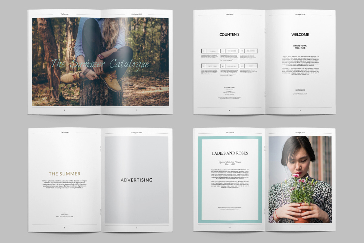 The Summer Catalogue, a Brochure Template by Firtana (Photo 5 of 13)