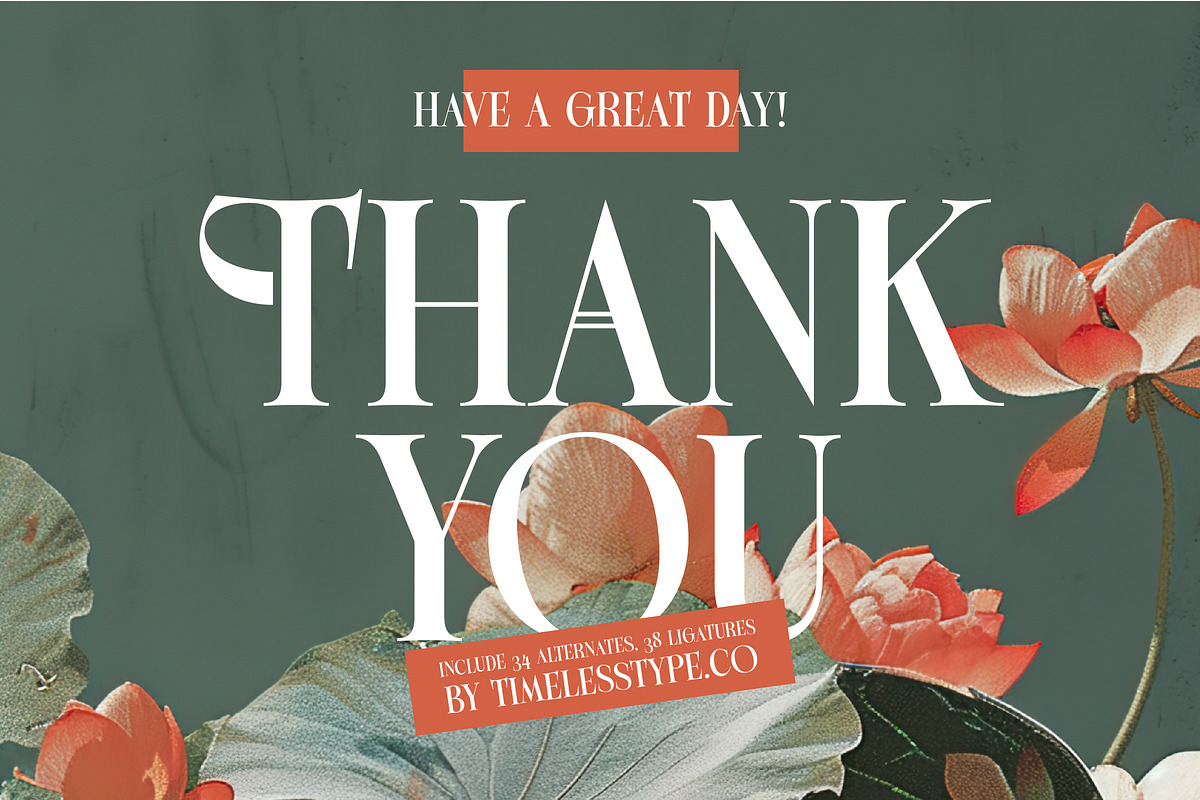 Michela Azorha Display Serif, a Serif Font by timelesstype.co (Photo 20 of 20)