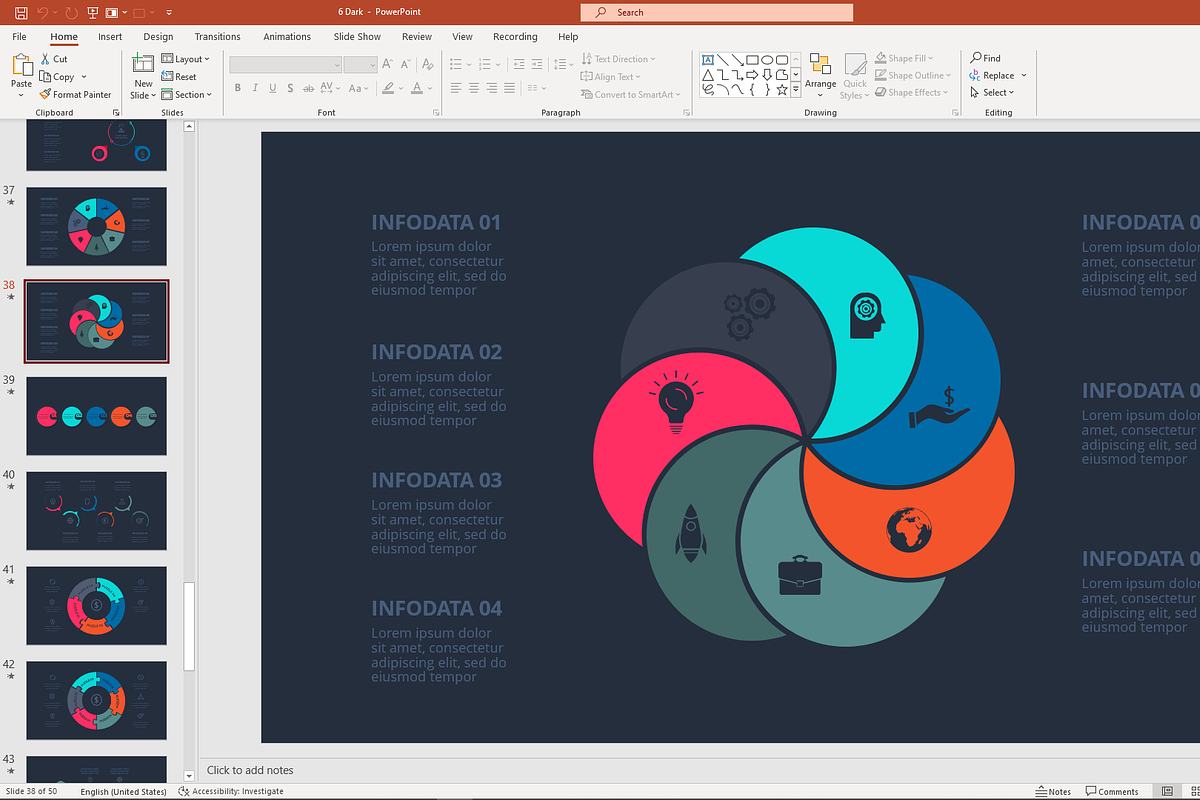 Next Level PowerPoint Presentation, a Presentation Template by Infographics project (Photo 13 of 13)