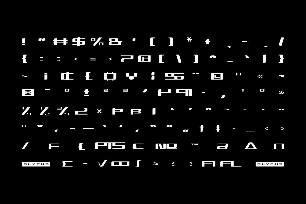 Brixer - Futuristic Display Font, a Sans Serif Font by Typeagle (Photo 7 of 10)