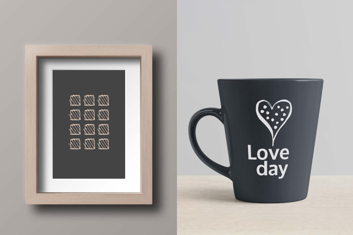 Handsketched elements, logo creator, an Object Graphic by Dasha Efremova (Photo 8 of 11)