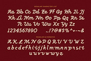 Alma Maison - Vintage Script Font, a Script Font by Typia Nesia (Thumbnail 12 of 13)