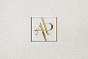 Luxury Initials AP with Brush Logo, a Branding & Logo Template by Luxury Logos (Thumbnail 4 of 4)