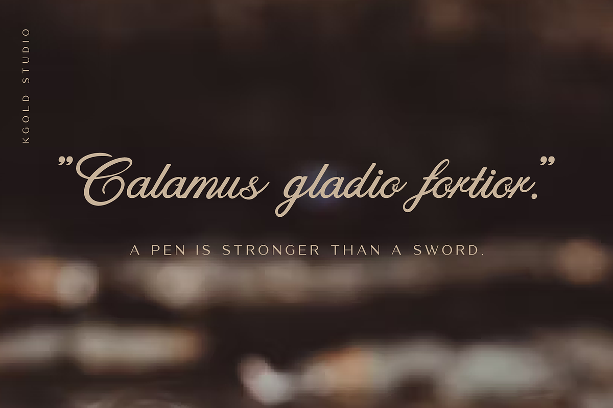 Philautia Script, a Script Font by Badsign Type (Photo 4 of 8)