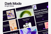 Liuny Hero & Navbar UI Kit, an UI Kit Template by DjectStudio (Thumbnail 2 of 6)